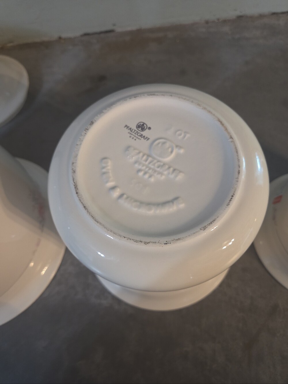 Vintage Pfaltzgraff Wyndrose Pattern Canister Set With Lids. - Picture 8 of 9